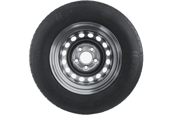 Koło wzmacniane do przyczepy OPONA KENDA 165/80 R13C 96/94N FELGA KENDA 4.5Jx13"H2 5x112 ET:30