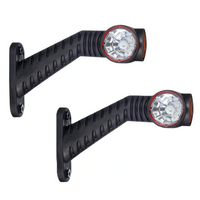 Lampy obrysowe HORPOL LD 2175+LD 2174 LED 3 funkcje lewa+prawa