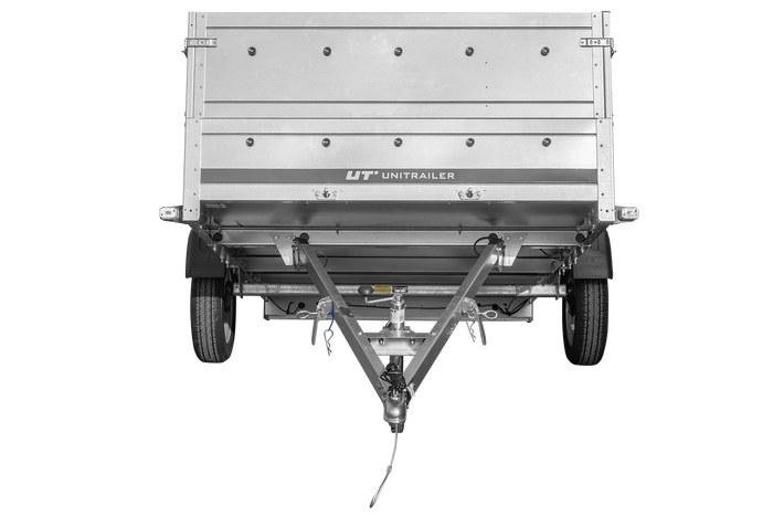 Przyczepka samochodowa 264x150 UNITRAILER GARDEN 265 KIPP z burtami BIS