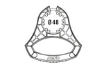 Uchwyt manewrowy AL-KO 1931978 do koła podporowego 48mm