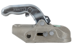 Zaczep kulowy KNOTT K27-A do przyczepy 2700kg z dyszlem rurowym 50mm żeliwny 