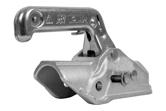 Zaczep kulowy WINTERHOFF WW 30-D3-K1212 do przyczepy 3000kg z dyszlem rurowym 50-51mm żeliwny