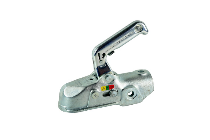 Zaczep kulowy WINTERHOFF WW 350 RC-K1414 do przyczepy 3500kg z dyszlem rurowym 60mm żeliwny