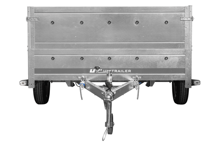 Przyczepka samochodowa 264x150 UNITRAILER GARDEN 265 KIPP z burtami BIS