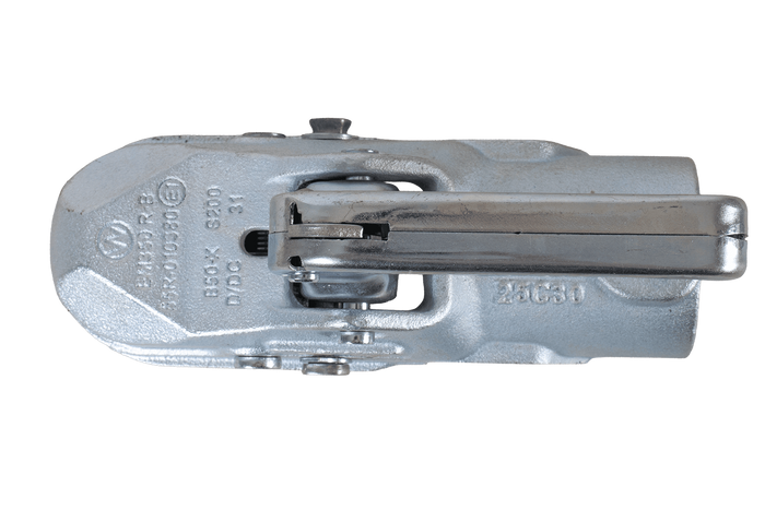 Zaczep kulowy WINTERHOFF WW 350-RB-K1212 do przyczepy 3500kg z dyszlem rurowym 50mm żeliwny