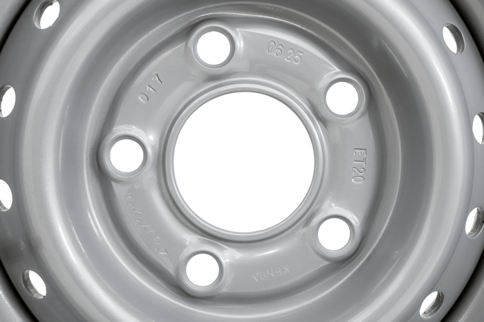 Koło wzmacniane do przyczepy OPONA KENDA 155/70 R12C 104/102N FELGA KENDA 4.5Jx12"H2 5x112 ET:20