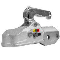 Zaczep kulowy WINTERHOFF WW 350-RCH-1616 do przyczepy 3500kg z dyszlem rurowym 60mm żeliwny