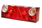 Lampa tylna ASPÖCK EUROPOINT II bajonet 7PIN ASS2 7 funkcji prawa
