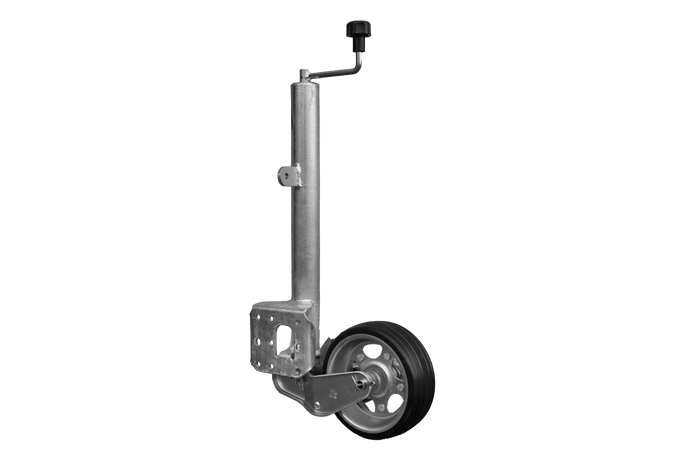 Koło podporowe UNITRAILER automatyczne z uchwytem 500kg 60mm 660-904 mm