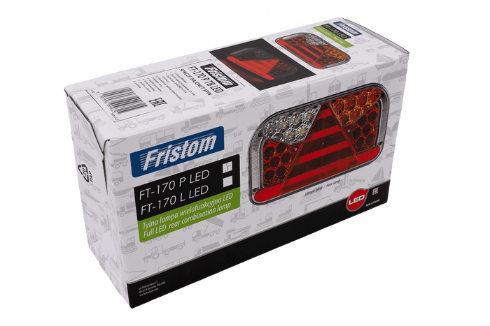 Lampa tylna FRISTOM FT-170 LED 6 funkcji prawa
