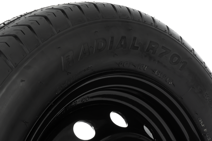 Koło do przyczepki OPONA LINGLONG 165/70 R13 79N FELGA UNITRAILER czarna 4Jx13"H2 4x100 ET:30