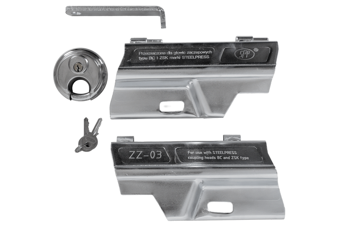 Zabezpieczenie zaczepu kulowego przyczepy STEELPRESS ZZ-03