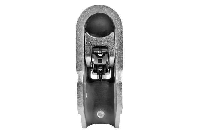 Zaczep kulowy WINTERHOFF WW 350-RB-K1414 do przyczepy 3500kg z dyszlem rurowym 50mm żeliwny