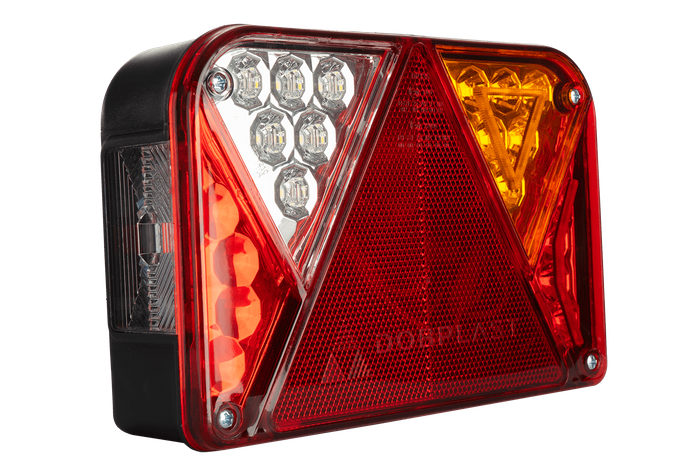Lampa tylna DOBPLAST DPT35 LED 6 funkcji prawa