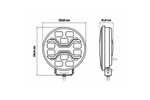 Lampa robocza LED reflektor KAMAR X-SPIDER TOXIC L3440 10xLED 80W