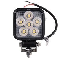 Lampa robocza LED reflektor TT TECHNOLOGY BLACK TT.13324 24xLED 1920lm kwadratowa