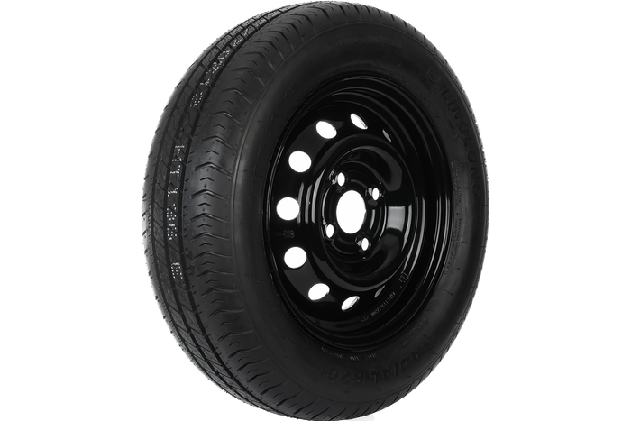 Koło do przyczepki OPONA LINGLONG 165/70 R13 79N FELGA UNITRAILER czarna 4Jx13"H2 4x100 ET:30