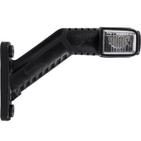 Lampa obrysowa ASPÖCK SUPERPOINT IV LED prawa na gumowym wysięgniku